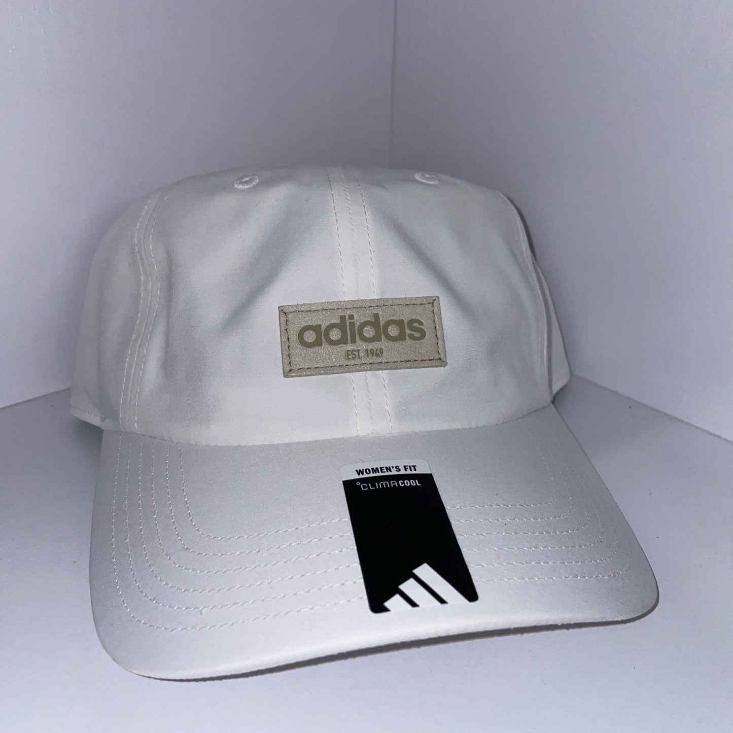 Adidas Women's CLIMACOOL Adjustable Hat/Cap-White/Beige NWT