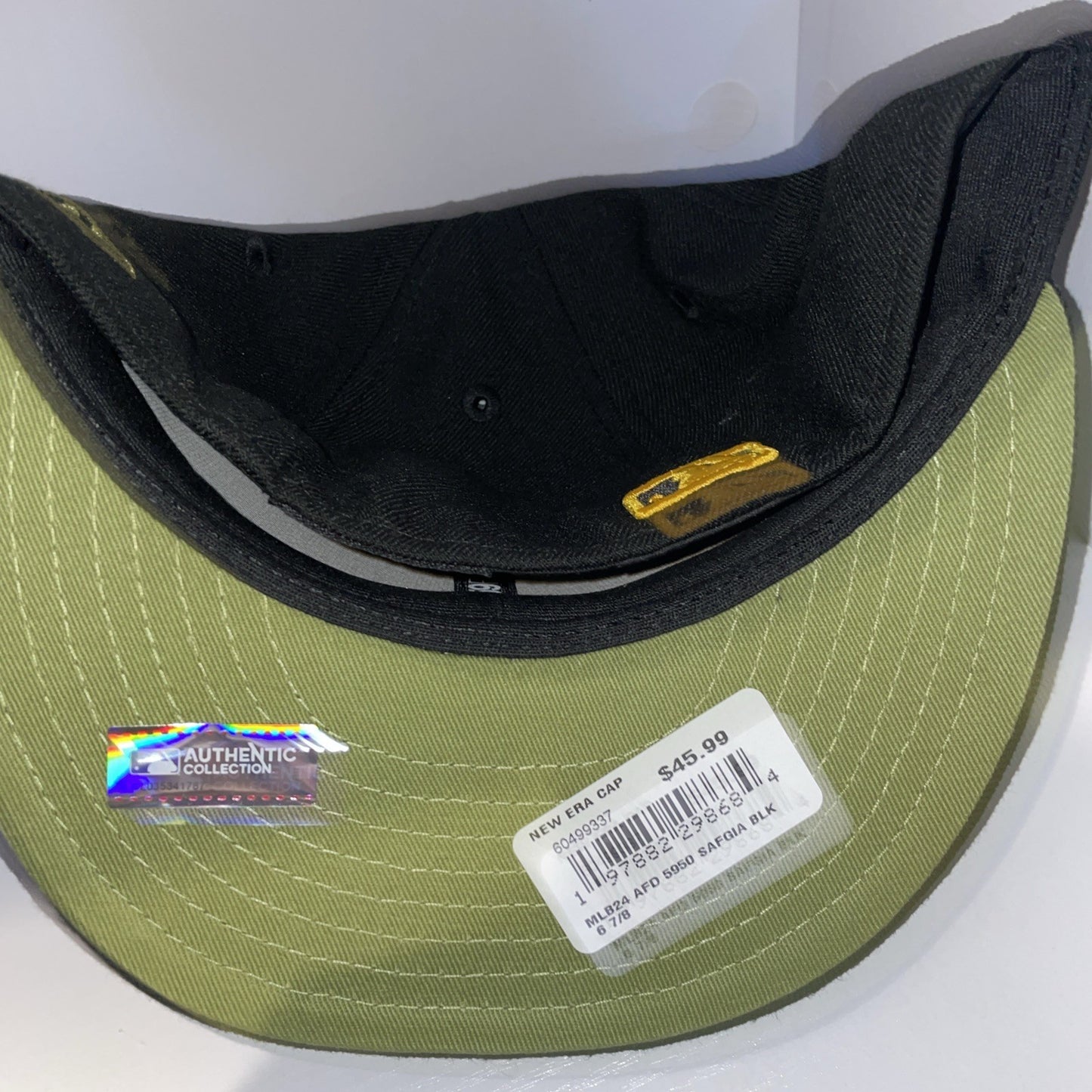 New Era 59Fifty Fitted Hat San Fran Giants Armed Service Day 2024 Size: 6 7/8