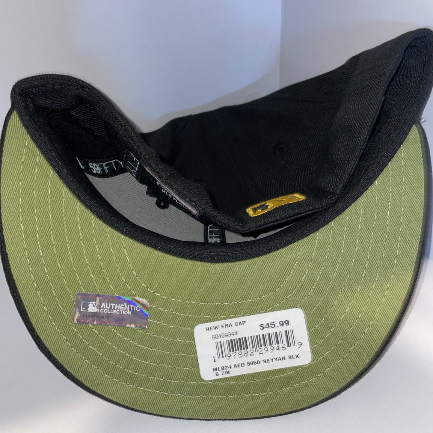 NEW YORK YANKEES MLB New Era 59FIFTY ARMED FORCES Baseball Hat Fitted 6 7/8" $46