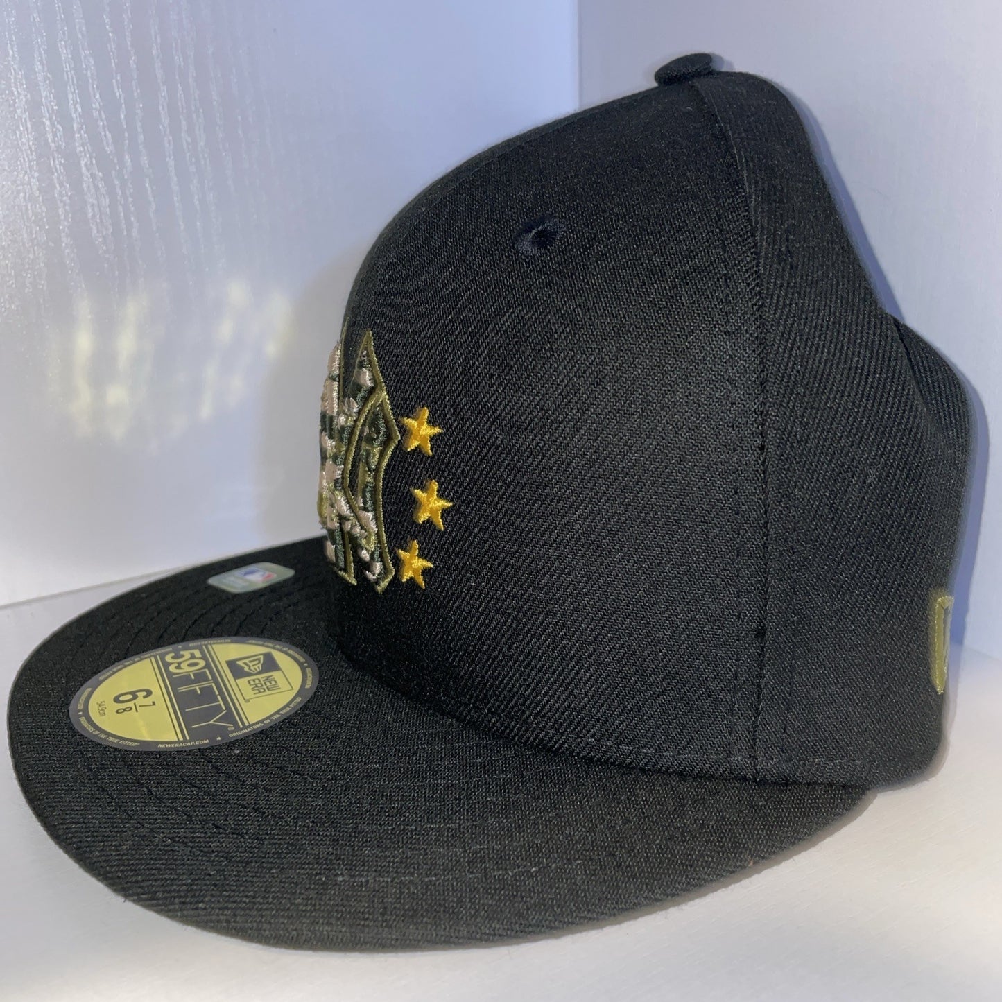 NEW YORK YANKEES MLB New Era 59FIFTY ARMED FORCES Baseball Hat Fitted 6 7/8" $46