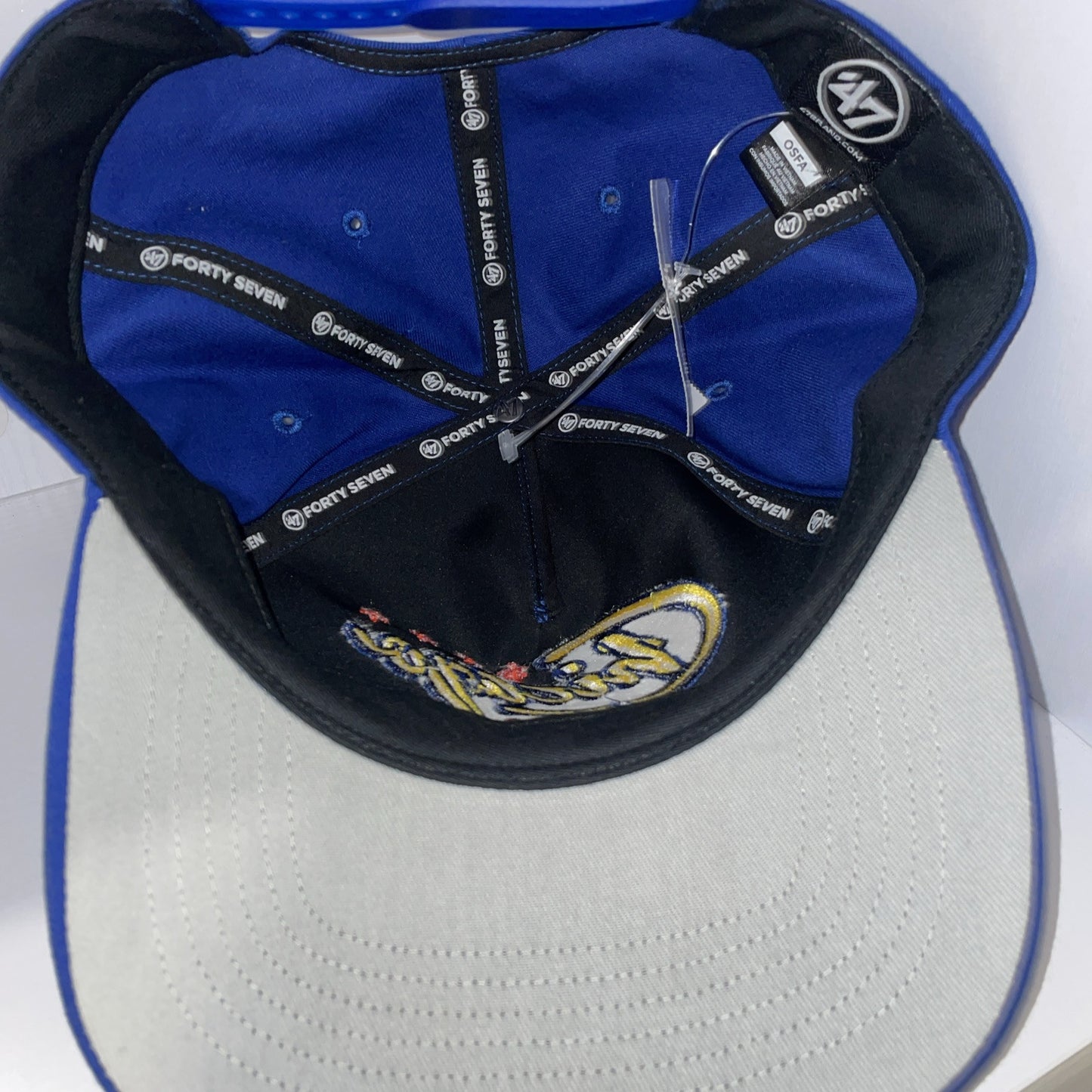 Vtg Chicago Street Racing Hat Forty Seven Pre Owned Flawless One Size First All