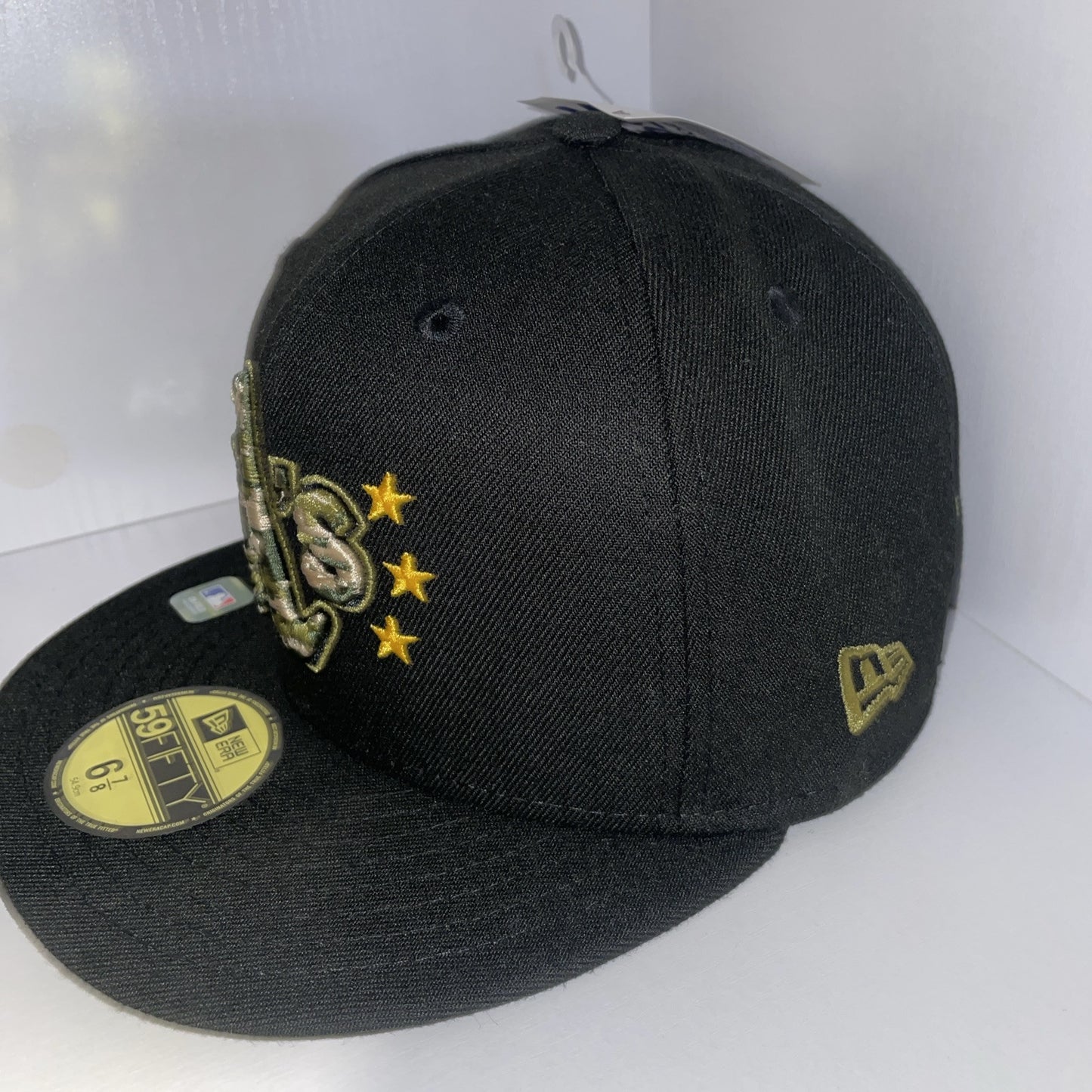 New Era Oakland Athletics 2024 Armed Forces Day Hat 59FIFTY 6 7/8 Low Profile