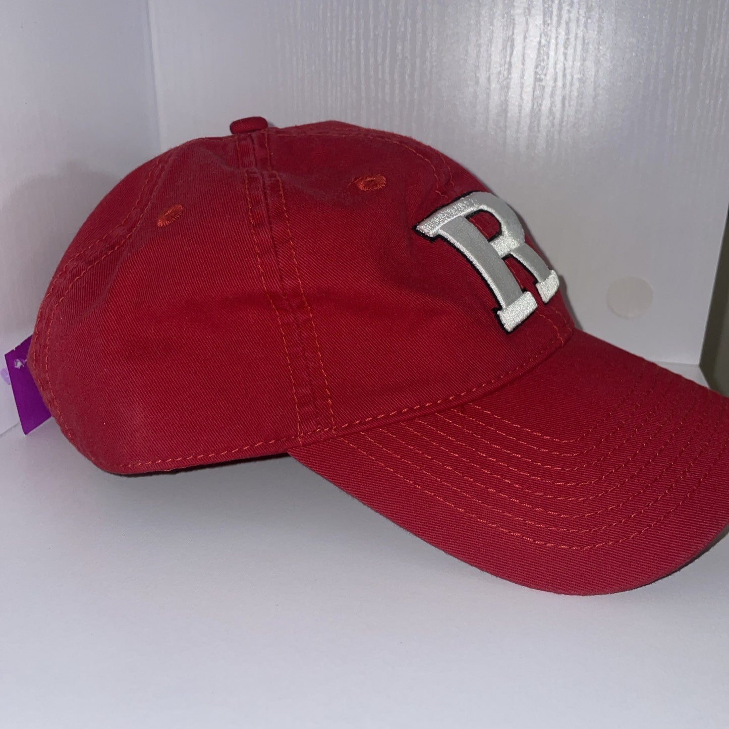 The Game Rutgers Hat Red Pre Owned Excellent Condition One Size Fits Most