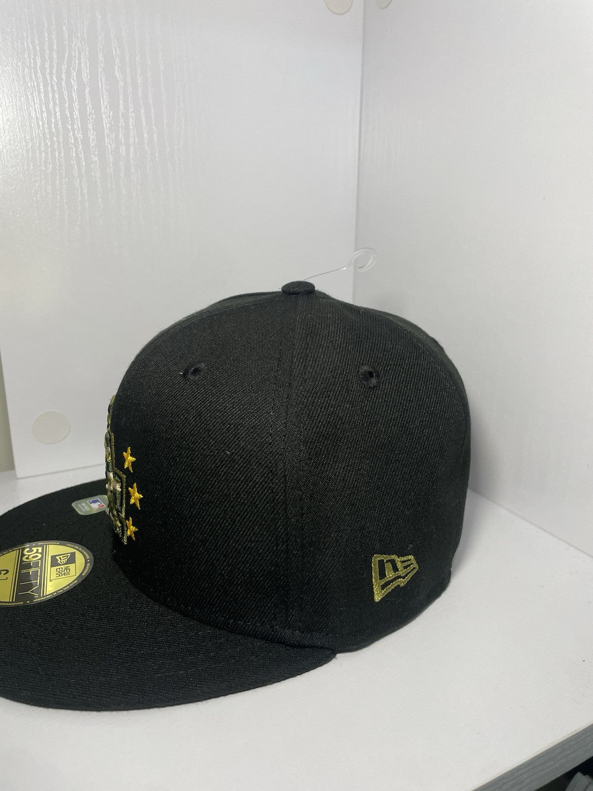 Los Angeles Dodgers Hat Cap Fitted 7 3/4 New Era 59Fifty Armed Forces Day Camo