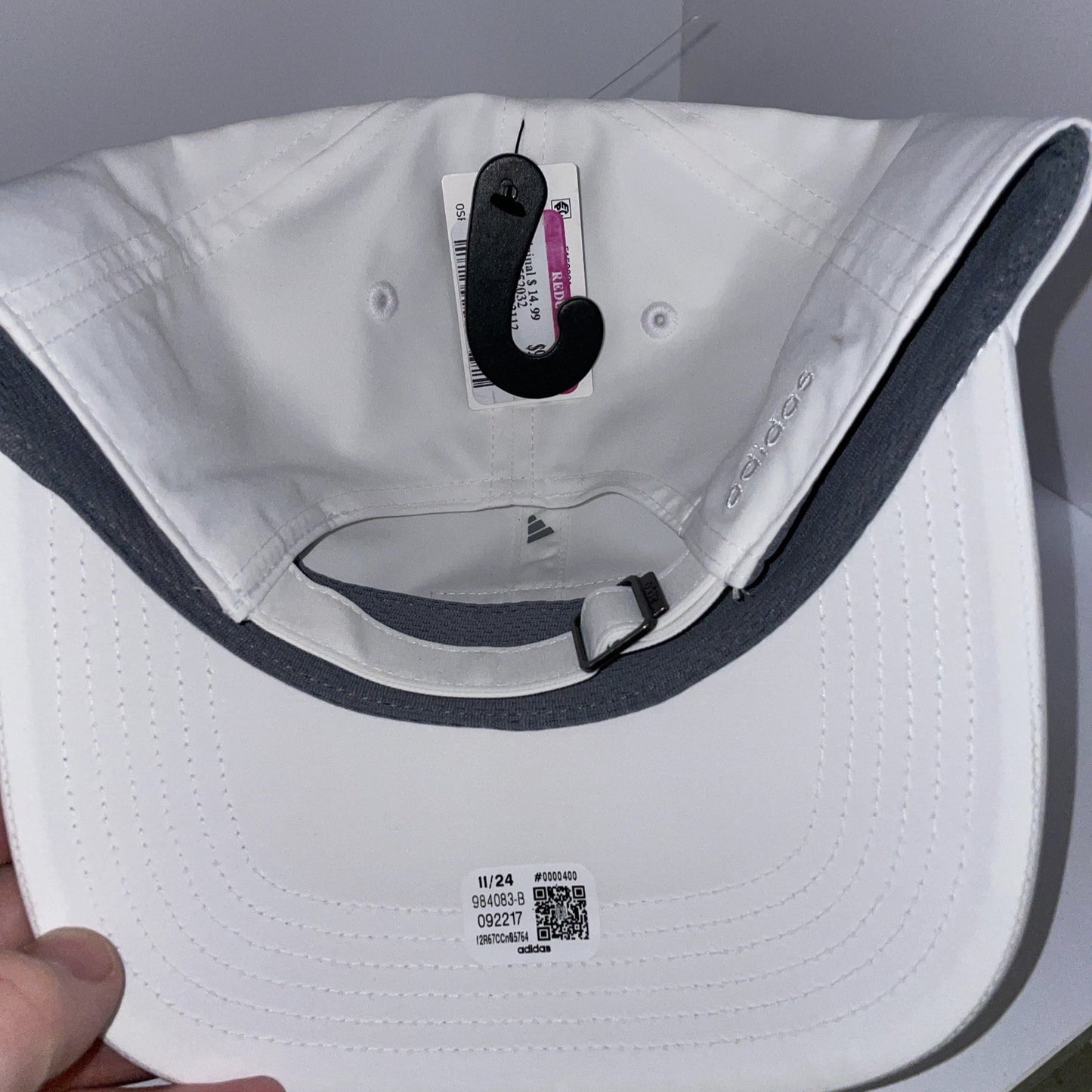 Adidas Women's CLIMACOOL Adjustable Hat/Cap-White/Beige NWT