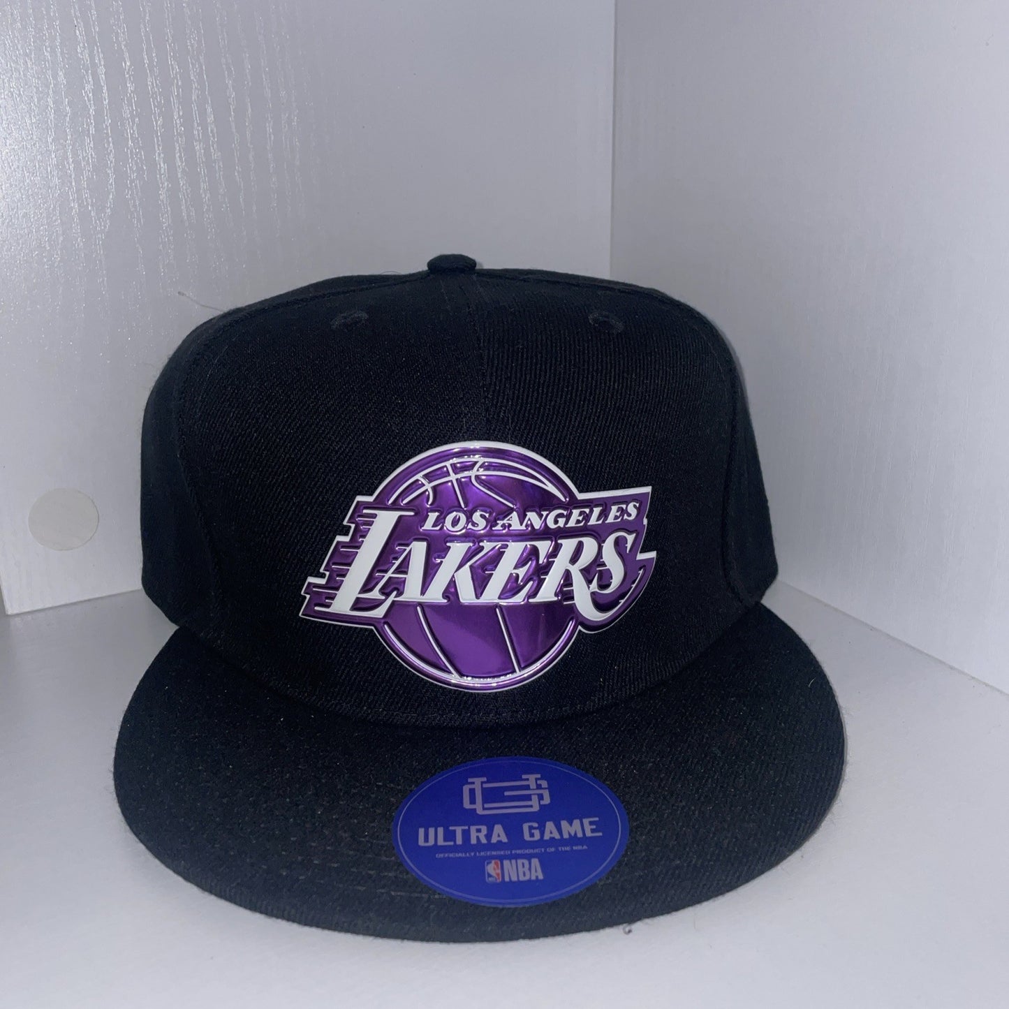 Los Angeles Lakers NBA Hat New With Stickers One Size Fits Most