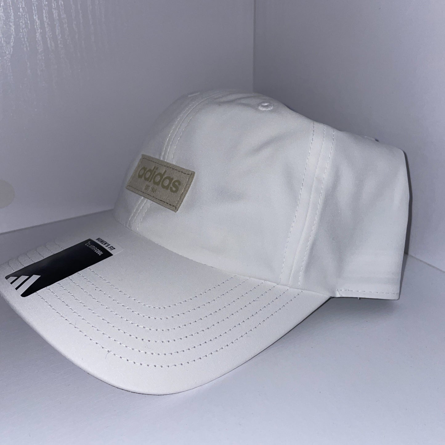 Adidas Women's CLIMACOOL Adjustable Hat/Cap-White/Beige NWT