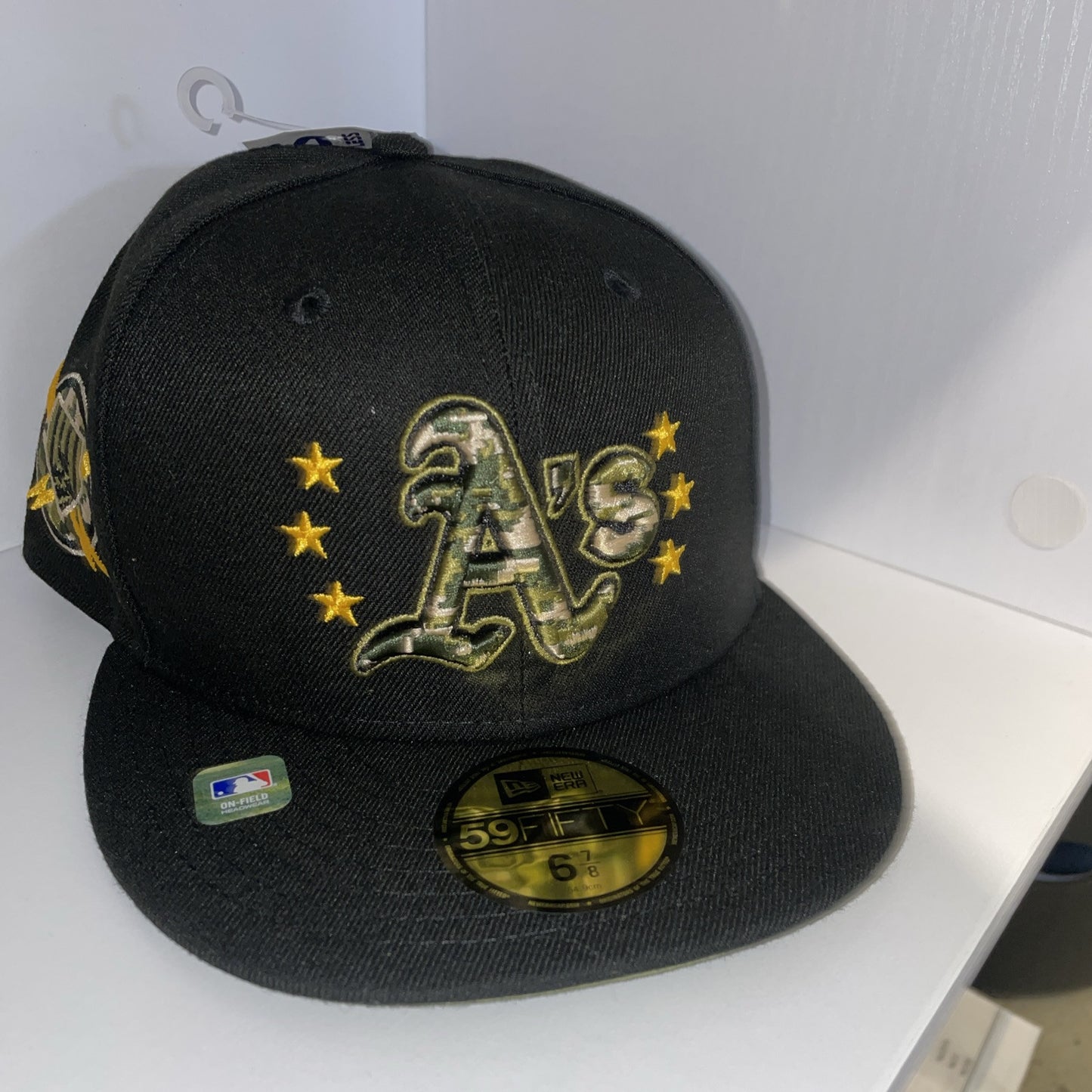 New Era Oakland Athletics 2024 Armed Forces Day Hat 59FIFTY 6 7/8 Low Profile