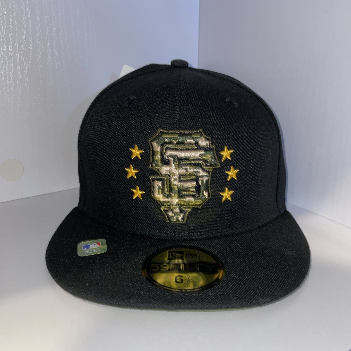 New Era 59Fifty Fitted Hat San Fran Giants Armed Service Day 2024 Size: 6 7/8
