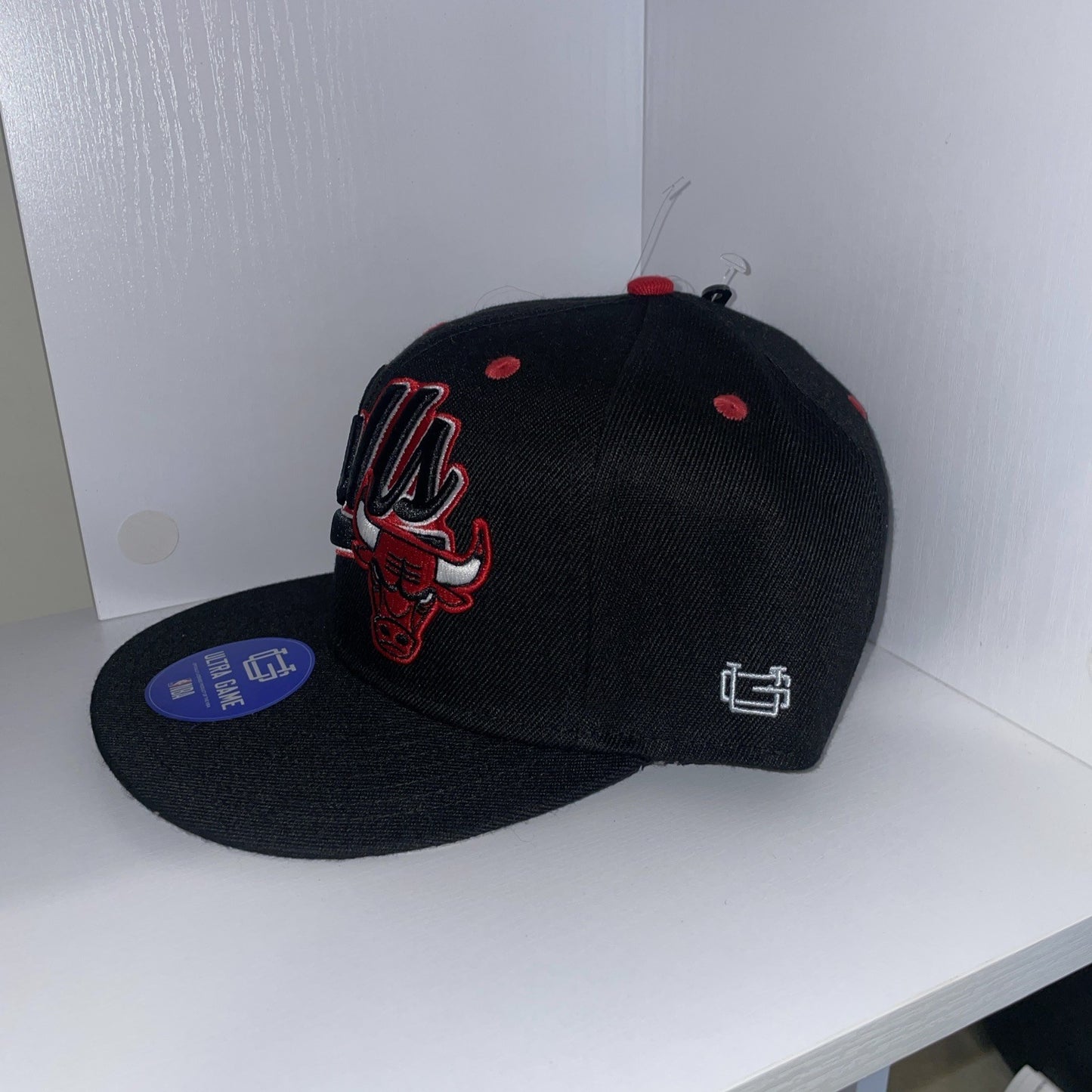 Chicago Bulls Mens Ultra Game NBA Unisex Snapback Hat OSFM Black New