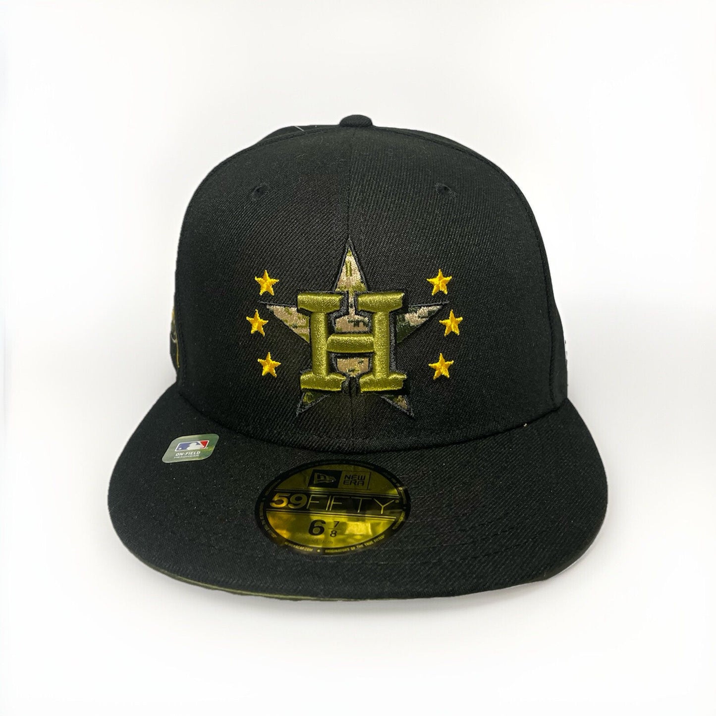 New Era Houston Astros 2024 Armed Forces Day Hat 59FIFTY Men’s Size: 6 7/8 NEW