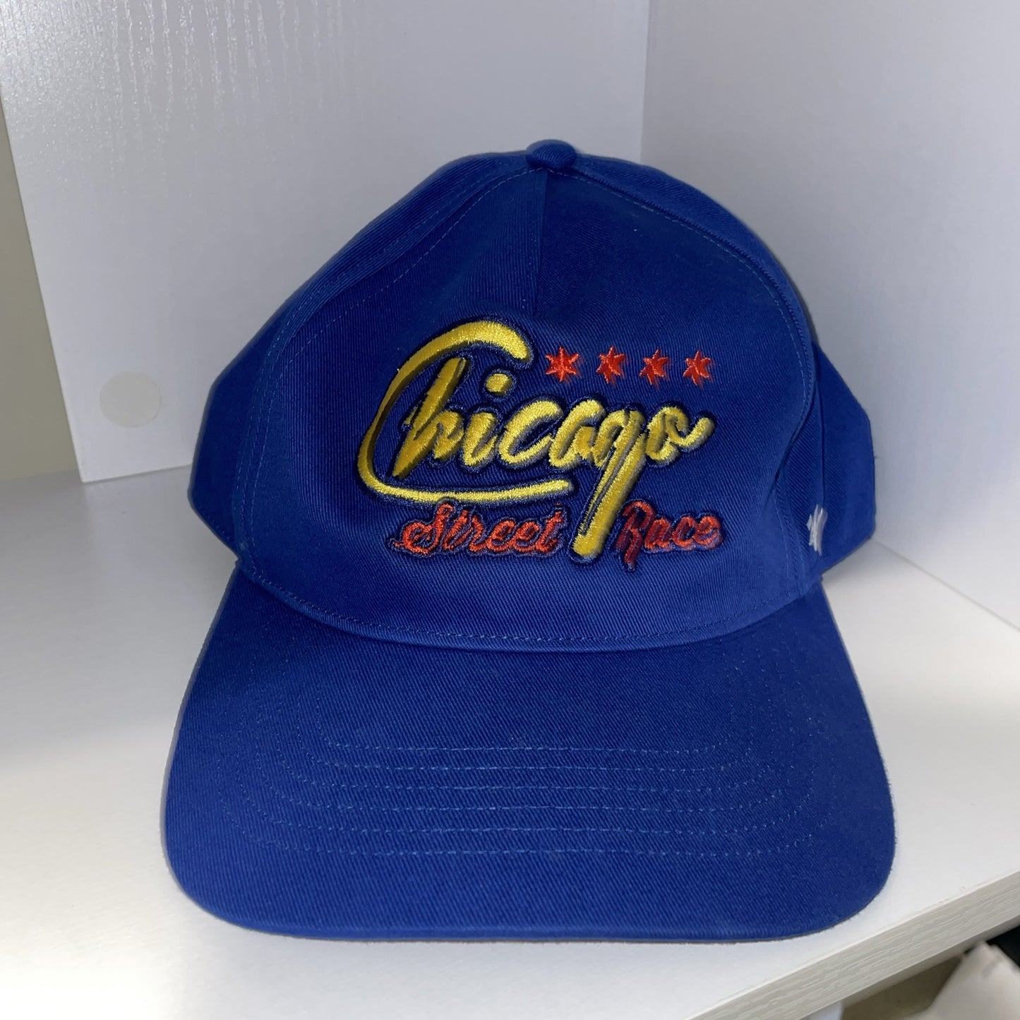 Vtg Chicago Street Racing Hat Forty Seven Pre Owned Flawless One Size First All