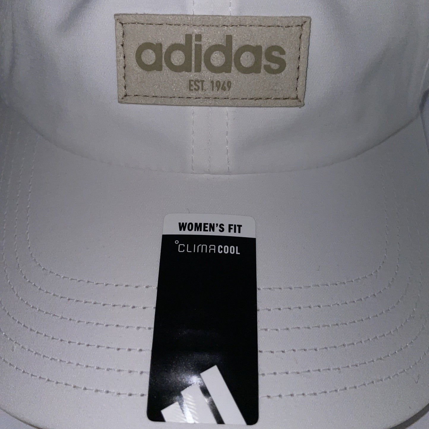 Adidas Women's CLIMACOOL Adjustable Hat/Cap-White/Beige NWT