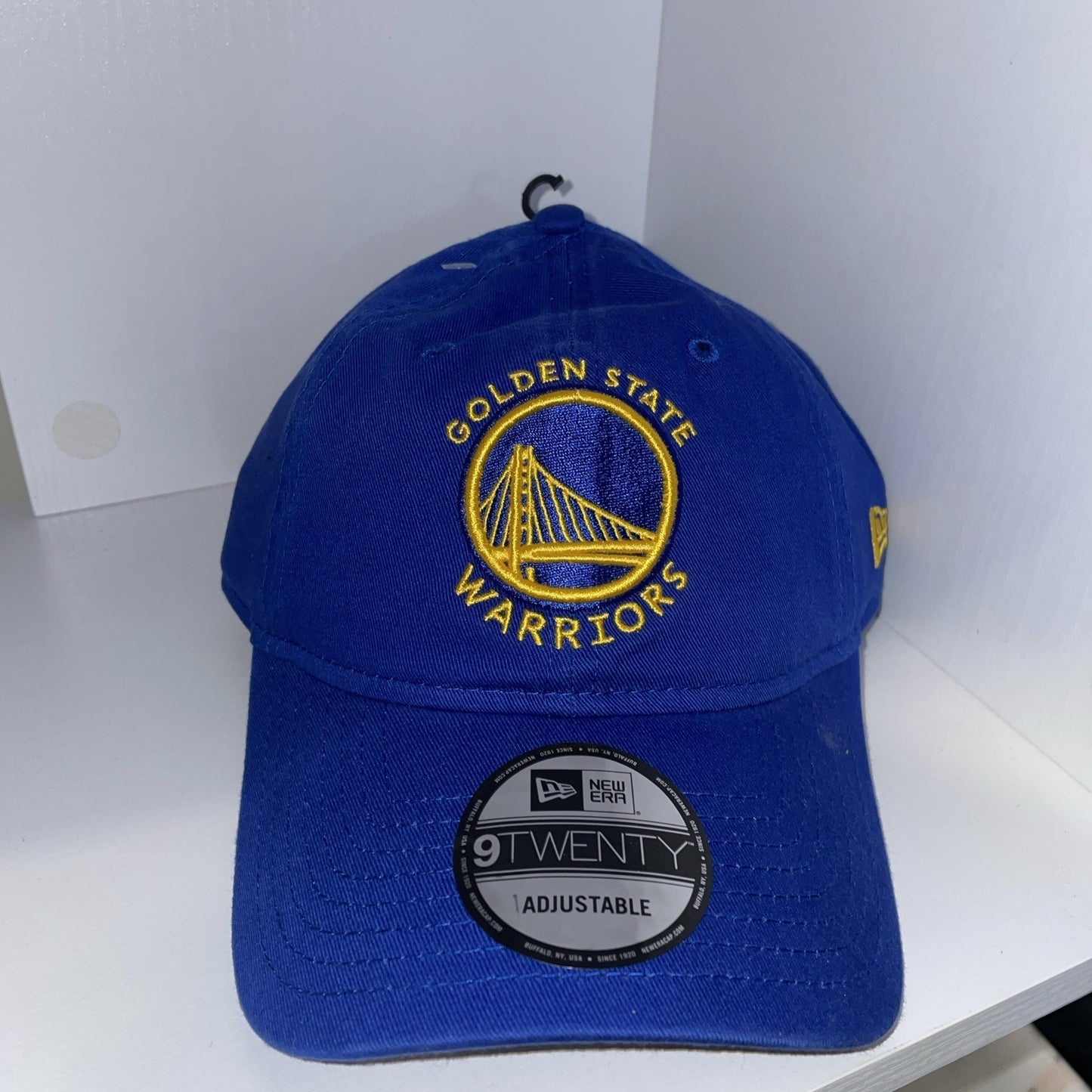 Golden State Warriors NBA New Era 9Twenty Core Classic Blue Adjustable Hat NWT