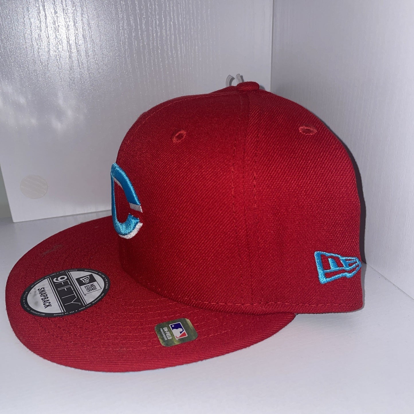 New Era 59Fifty Cincinnati Reds Cap Father’s Day Red Fitted Hat OSFM Nwt