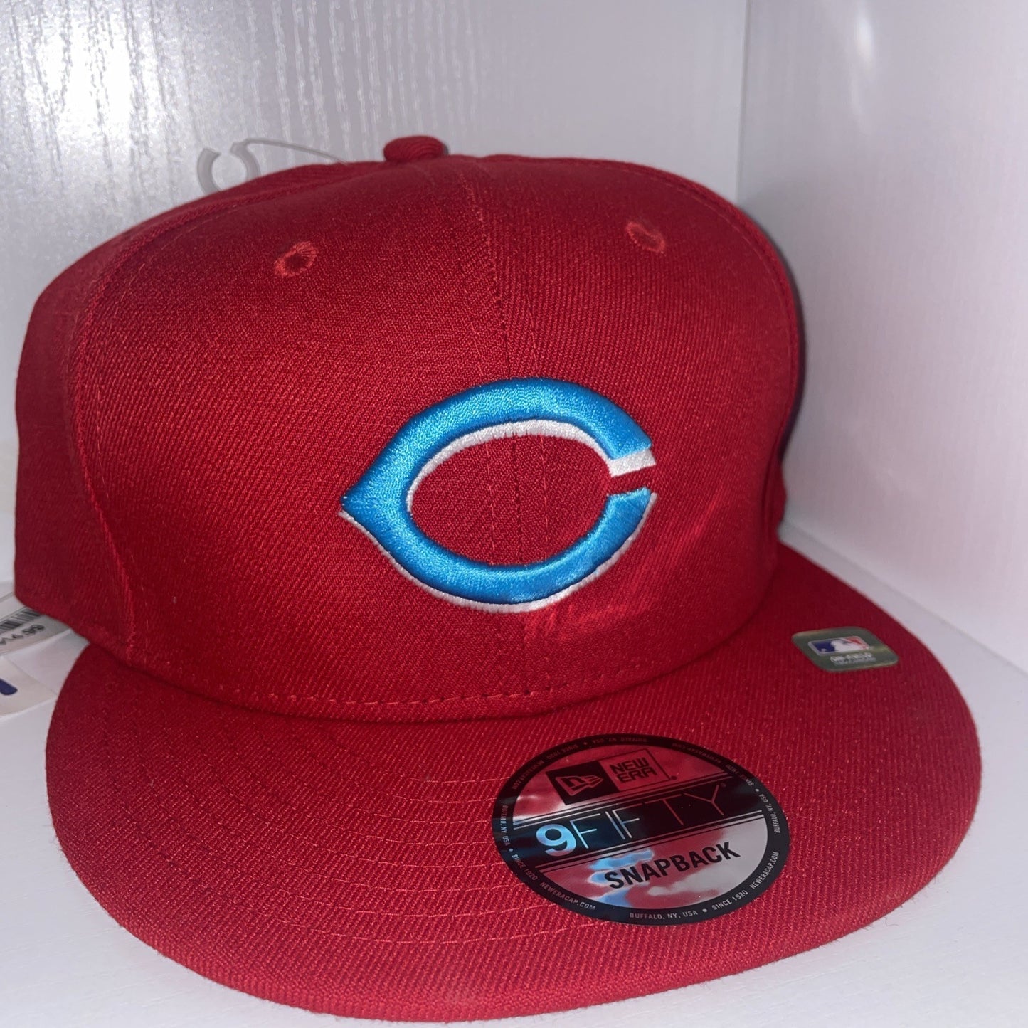 New Era 59Fifty Cincinnati Reds Cap Father’s Day Red Fitted Hat OSFM Nwt