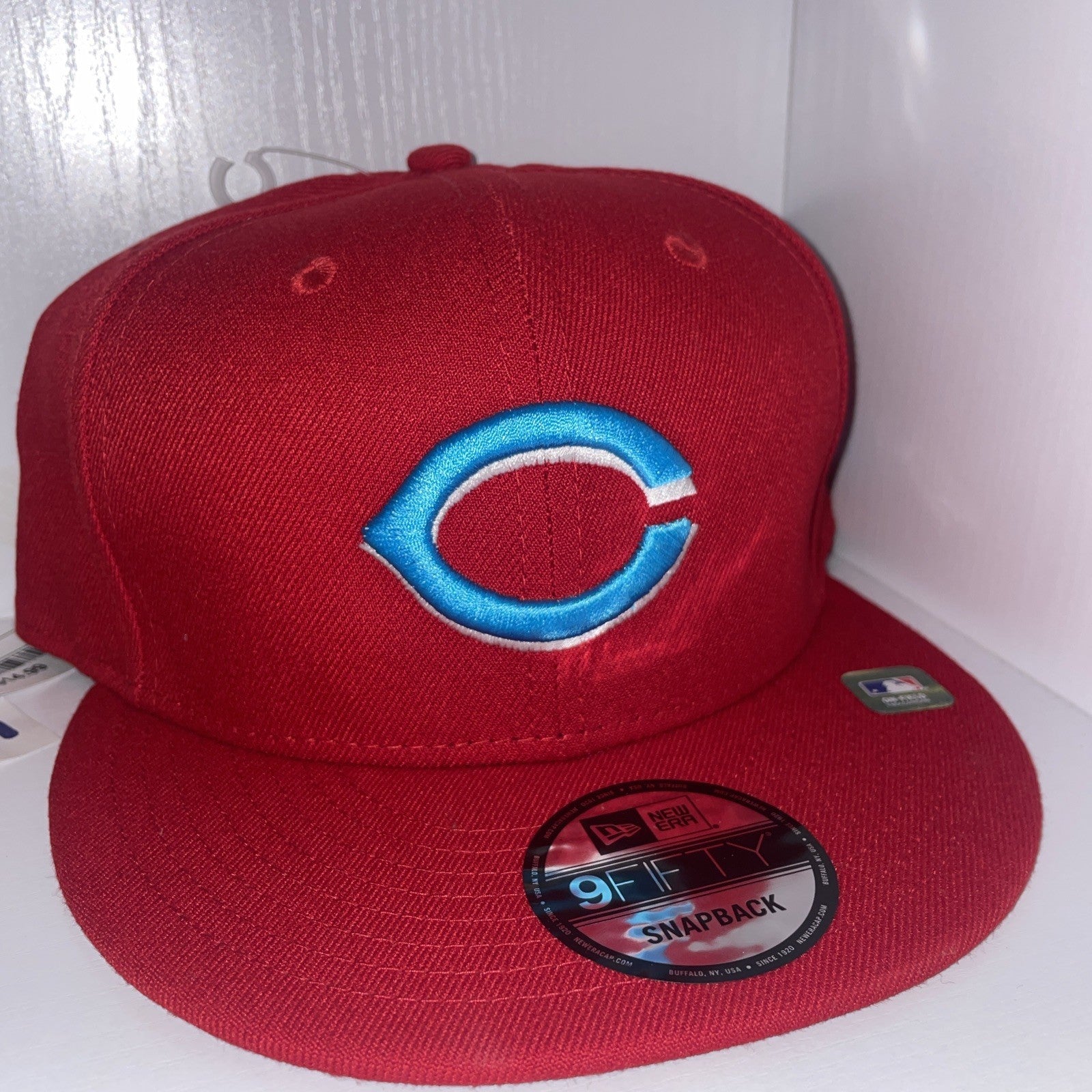 New Era 59Fifty Cincinnati Reds Cap Father’s Day Red Fitted Hat OSFM Nwt